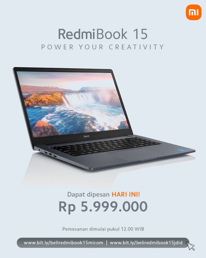 Mengenal Lebih Jauh RedmiBook 15, Laptop Baru Buatan Xiaomi - Cekresi.com
